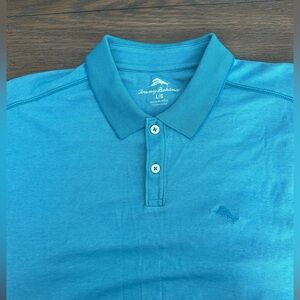 Tommy Bahama Short Sleeve Polo Shirt Size‎ L Great Condition